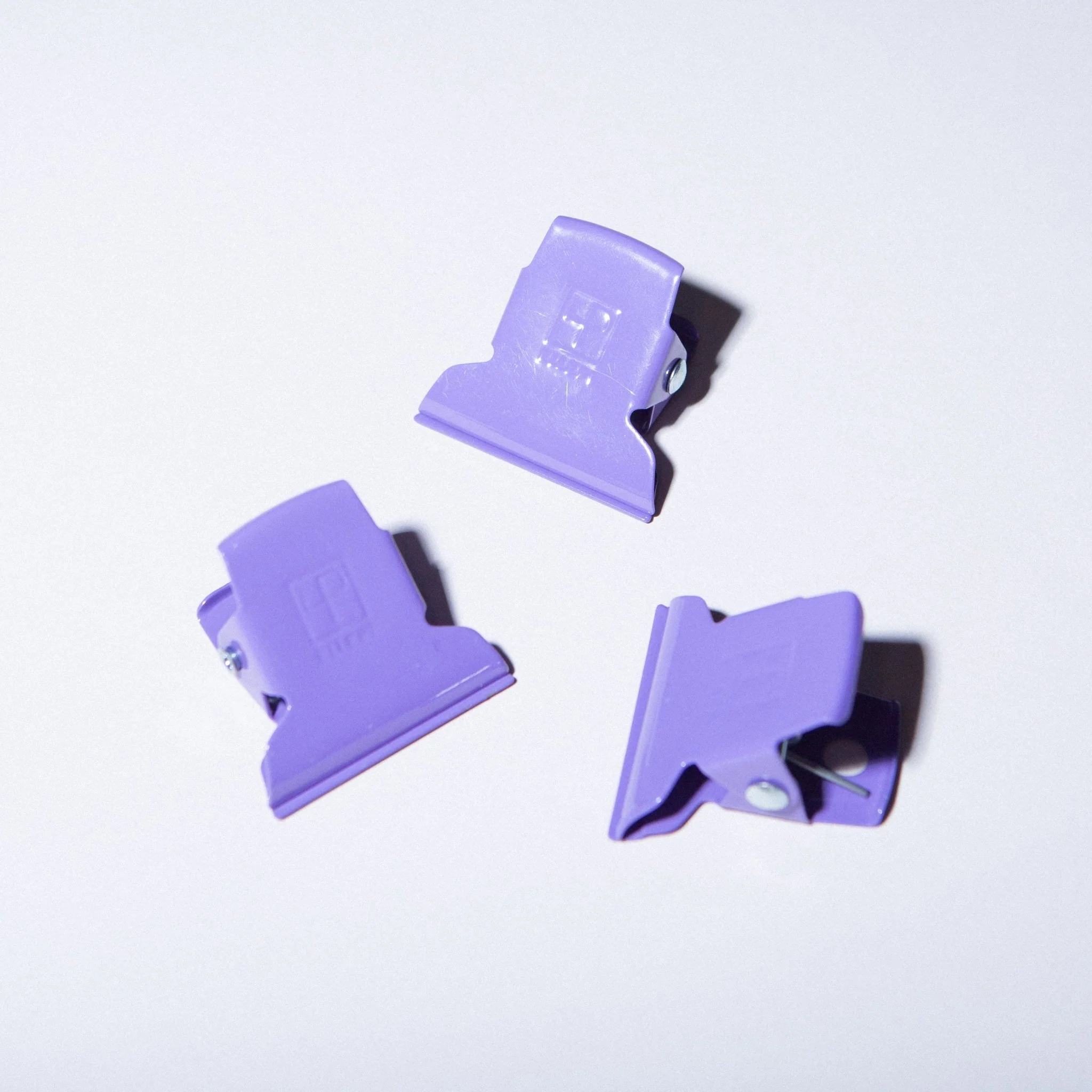 Metal Stationery Clip - Lavender - Image 4
