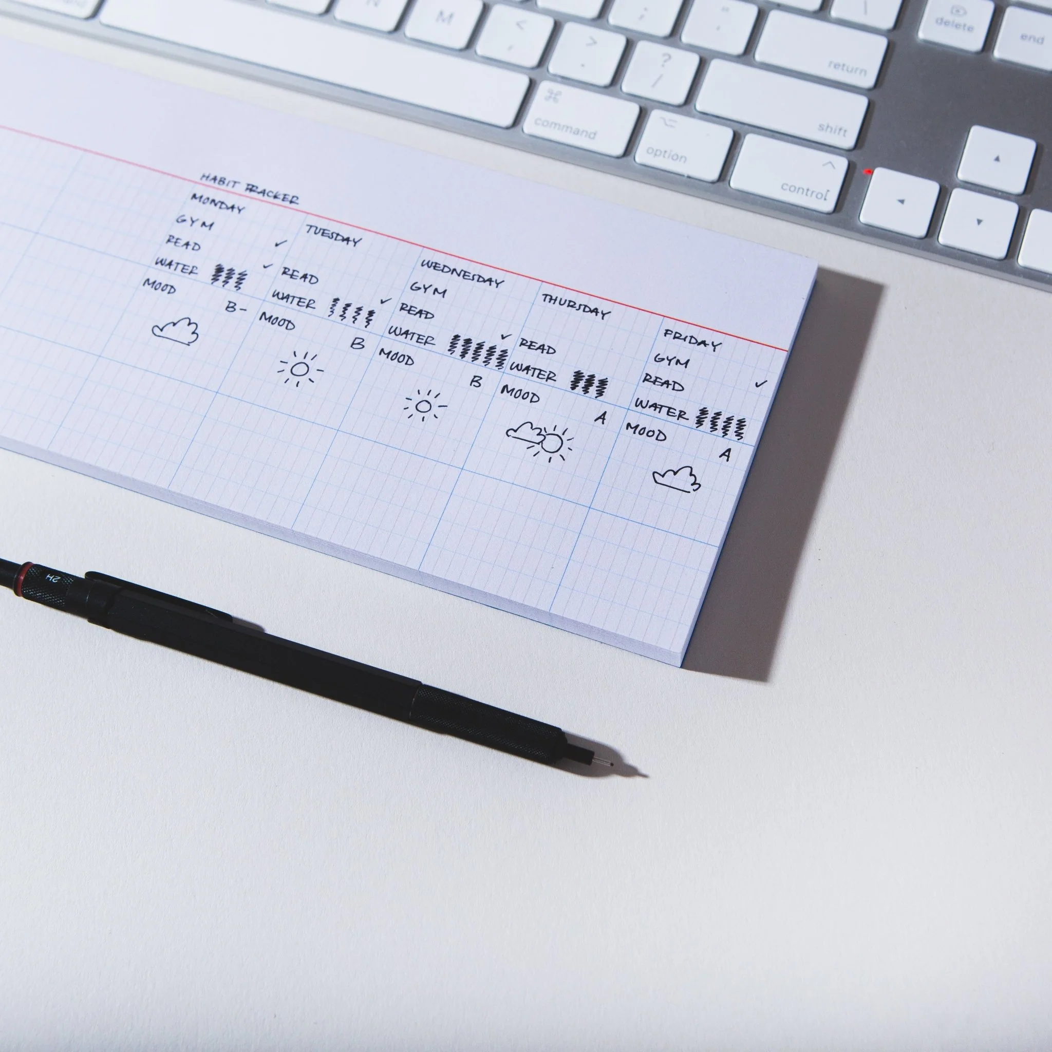 Keyboard Desk Notepad - Image 4