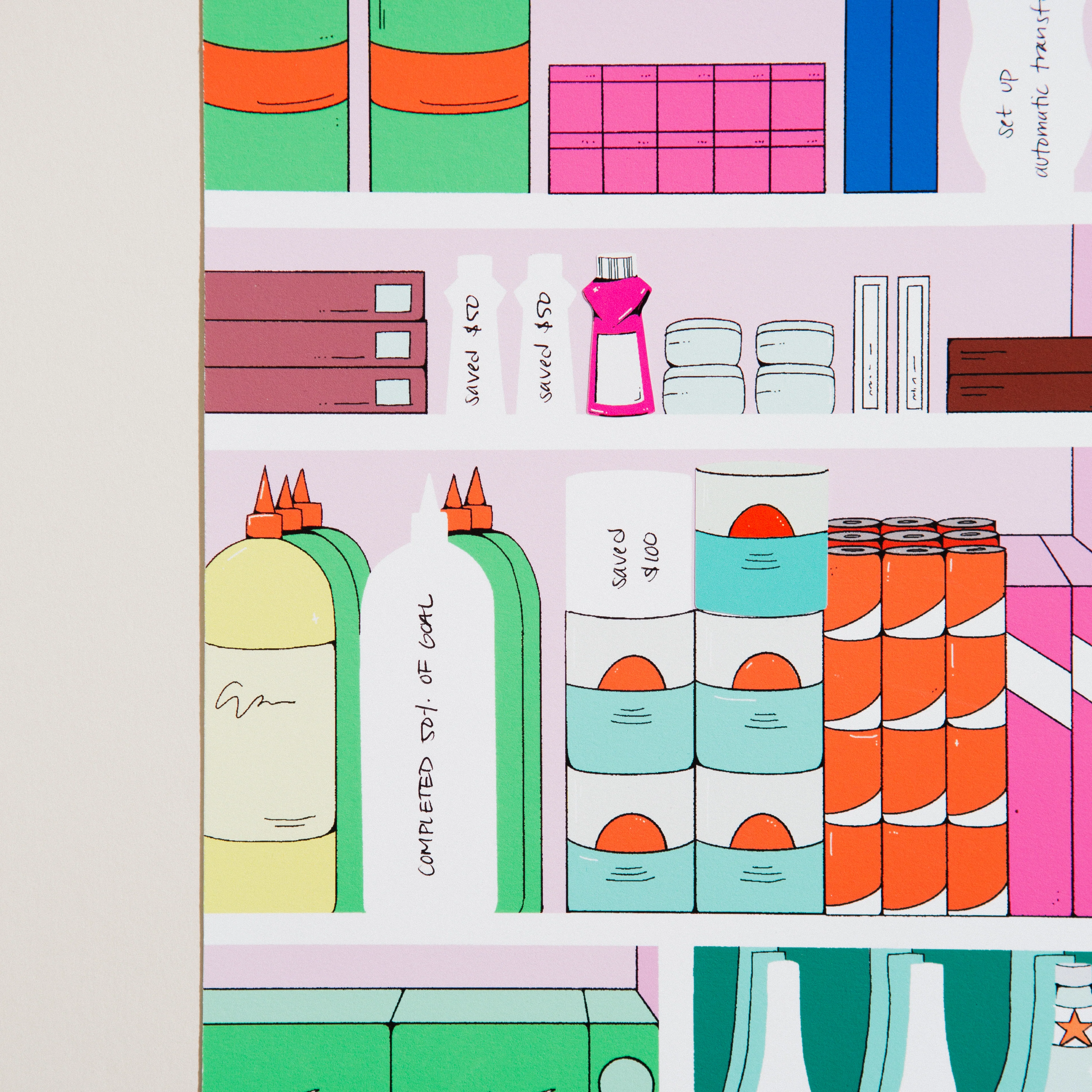 Financial Goal Tracking Kit - Kitchen Pantry - Image 5